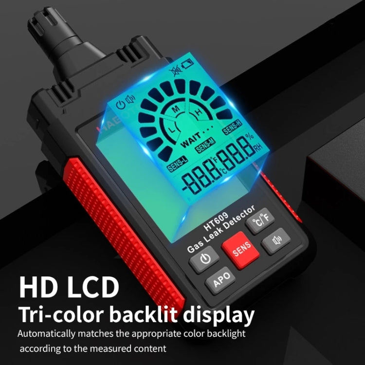 HABOTEST HT609 Portable Combustible Gas Detector, HT609