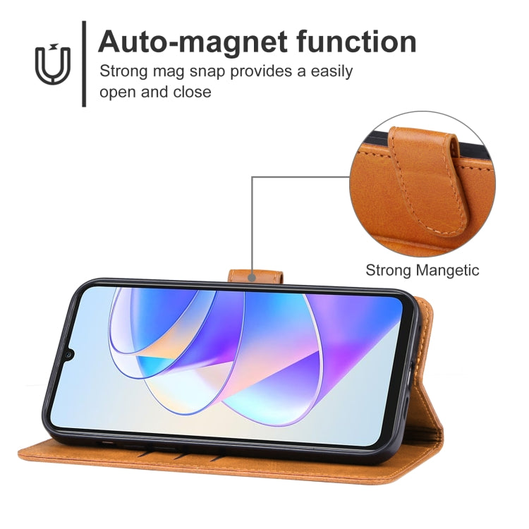 Leather Phone Case, For Honor X7a