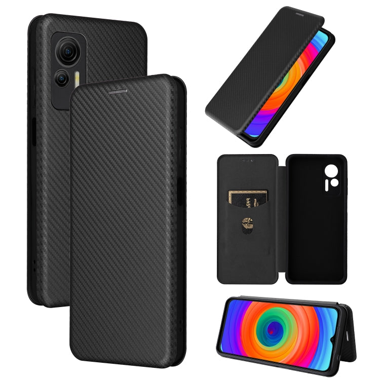 Carbon Fiber Texture Flip Leather Phone Case, For Huawei nova 10, For Ulefone Note 14, For Samsung Galaxy A34 5G, For Samsung Galaxy A54 5G