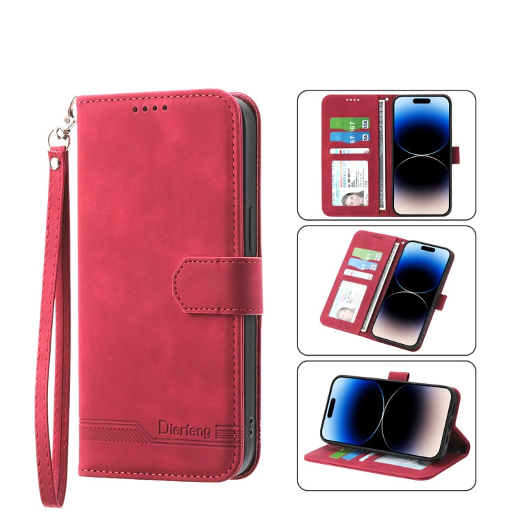 Dierfeng Dream Line TPU + PU  Leather Phone Case, For iPhone 11, For iPhone 11 Pro, For iPhone 11 Pro Max