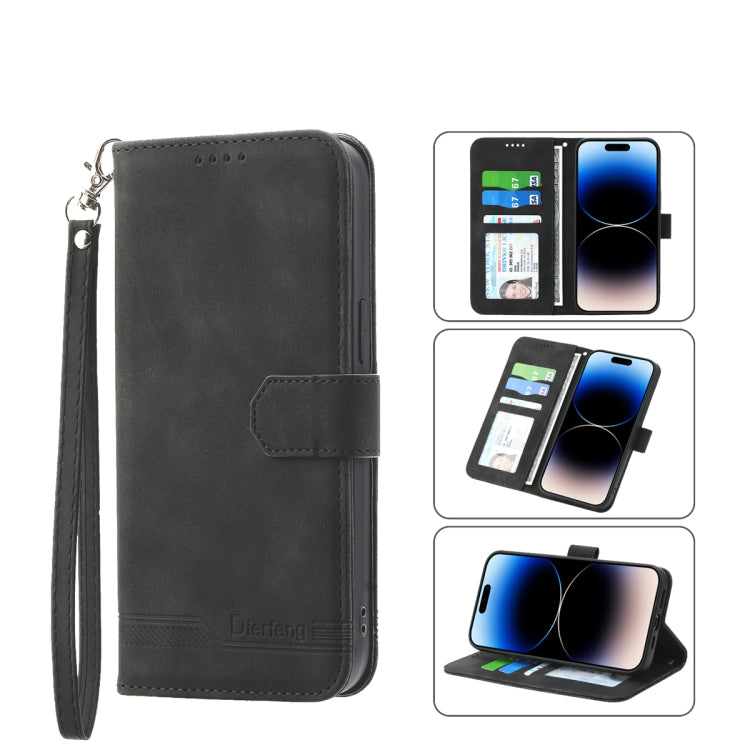 Dierfeng Dream Line TPU + PU  Leather Phone Case, For iPhone 11, For iPhone 11 Pro, For iPhone 11 Pro Max