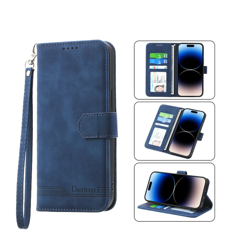 Dierfeng Dream Line TPU + PU  Leather Phone Case, For iPhone 11, For iPhone 11 Pro, For iPhone 11 Pro Max