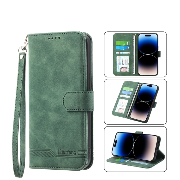 Dierfeng Dream Line TPU + PU  Leather Phone Case, For iPhone 11, For iPhone 11 Pro, For iPhone 11 Pro Max