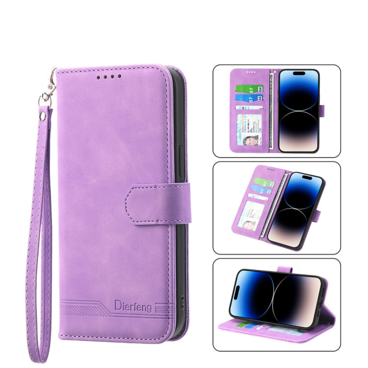 Dierfeng Dream Line TPU + PU  Leather Phone Case, For iPhone 11, For iPhone 11 Pro, For iPhone 11 Pro Max