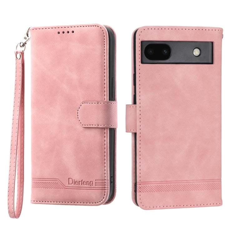 Dierfeng Dream Line TPU + PU Leather Phone Case, For Google Pixel 6, For Google Pixel 6 Pro, For Google Pixel 6a, For Google Pixel 7