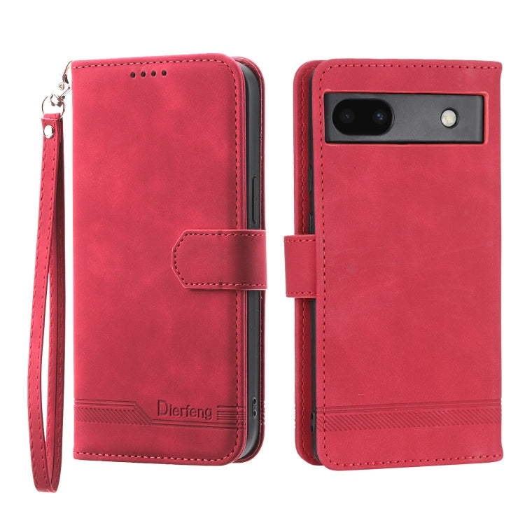 Dierfeng Dream Line TPU + PU Leather Phone Case, For Google Pixel 6, For Google Pixel 6 Pro, For Google Pixel 6a, For Google Pixel 7