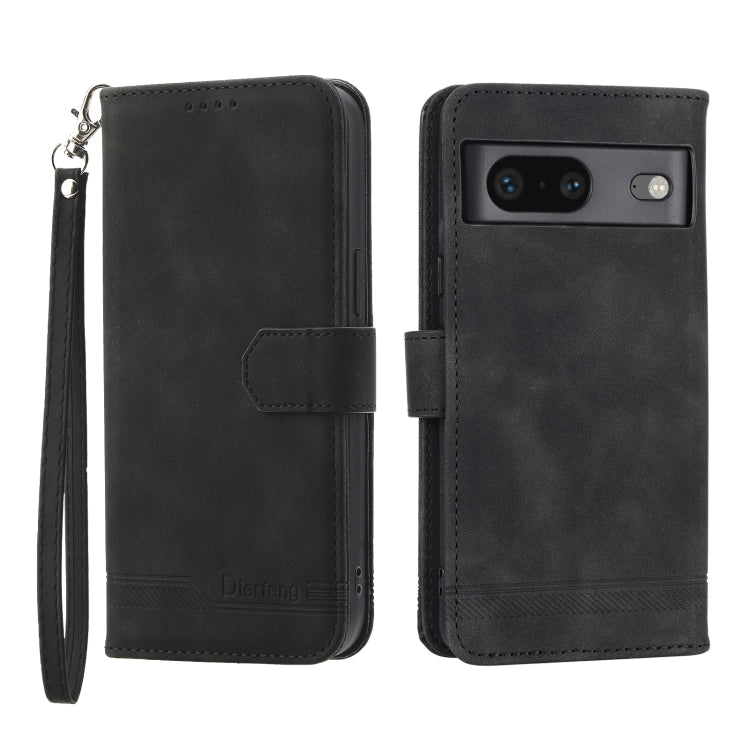 Dierfeng Dream Line TPU + PU Leather Phone Case, For Google Pixel 6, For Google Pixel 6 Pro, For Google Pixel 6a, For Google Pixel 7