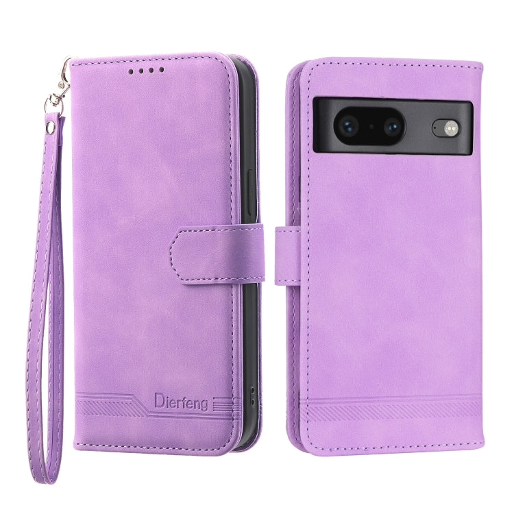 Dierfeng Dream Line TPU + PU Leather Phone Case, For Google Pixel 6, For Google Pixel 6 Pro, For Google Pixel 6a, For Google Pixel 7