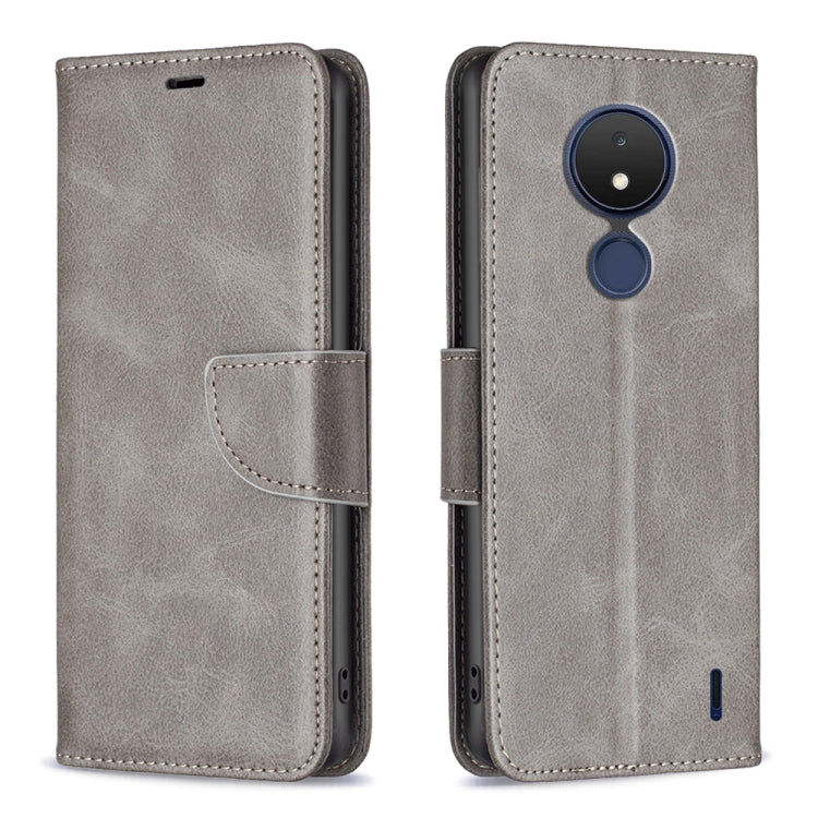 Lambskin Texture Leather Phone Case, For Nokia C21