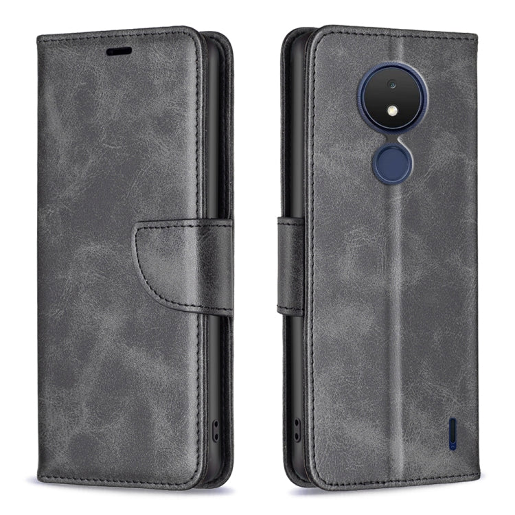 Lambskin Texture Leather Phone Case, For Nokia C21