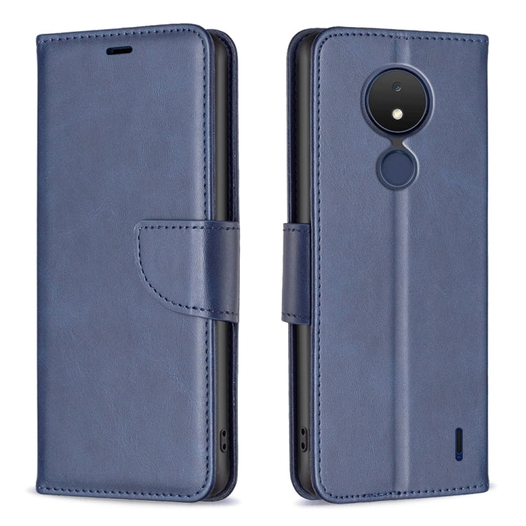 Lambskin Texture Leather Phone Case, For Nokia C21