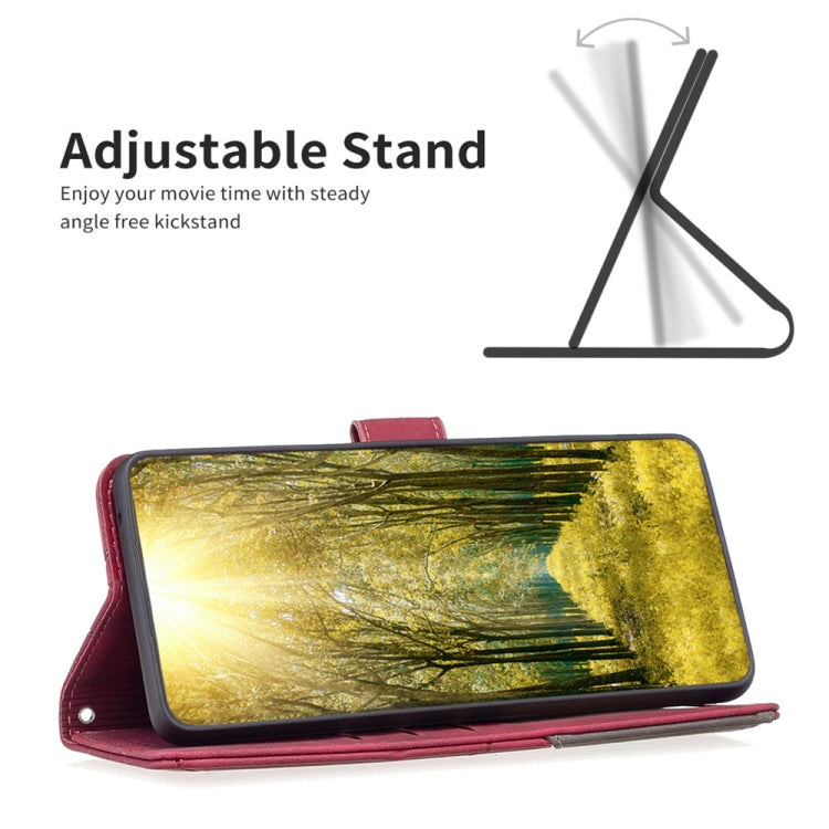 Magnetic Buckle Rhombus Texture Leather Phone Case, For Nokia C21