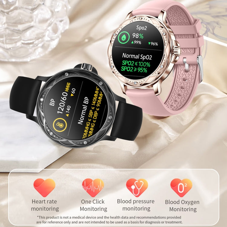 CF12 1.2 inch Waterproof Smart Steel Strap Wristband Support Heart Rate Monitoring / Blood Pressure Monitoring, CF12 Steel Strap (Black)
