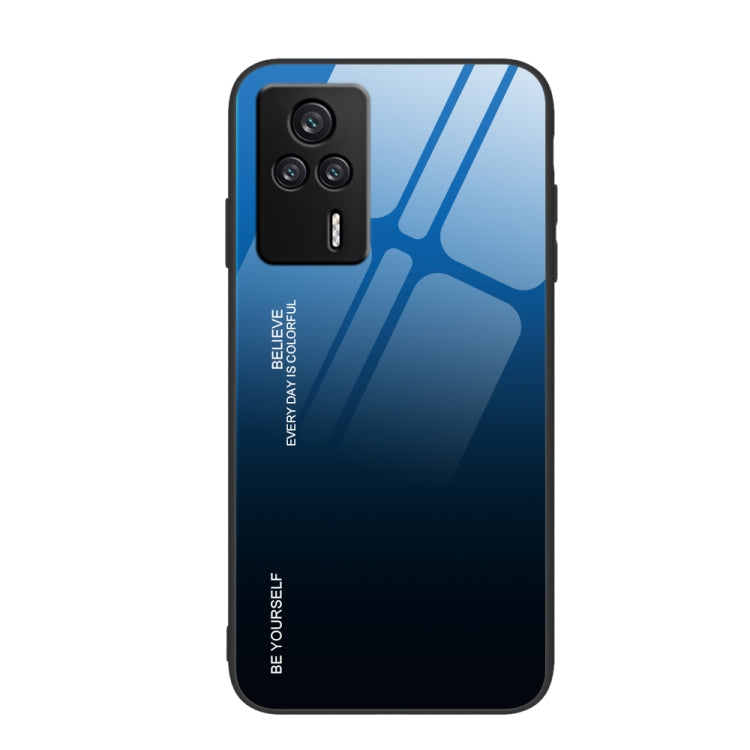 Gradient Color Glass Phone Case, For Xiaomi Redmi 12C, For Xiaomi Redmi K60/K60 Pro, For Xiaomi Redmi K60E