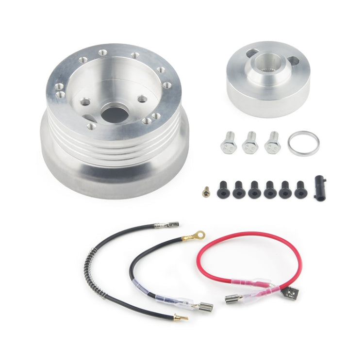 5 & 6 Hole Steering Wheel Polished Hub Adapter, Type A, Type B