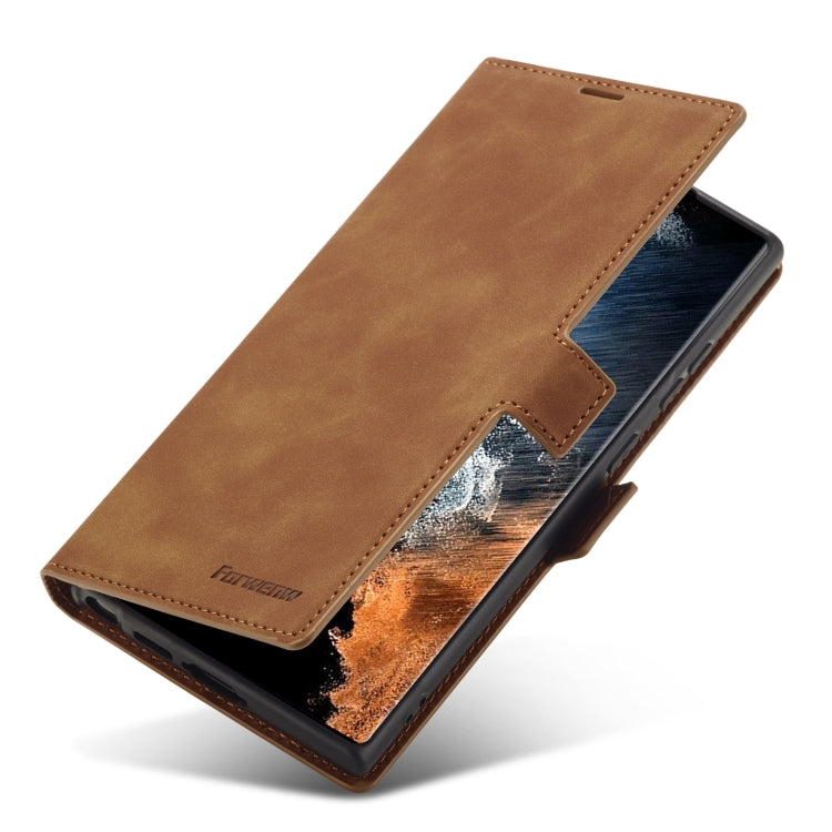 Forwenw Dream Series Oil Edge Strong Magnetism Leather Phone Case, For Samsung Galaxy S23 Ultra 5G, For Samsung Galaxy A14 5G, For Samsung Galaxy A54 5G, For iPhone 14, For iPhone 14 Plus, For iPhone 14 Pro