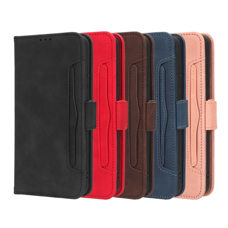 Skin Feel Calf Texture Card Slots Leather Phone Case, For Motorola Moto E13 4G, For Motorola Moto X40 Pro, For Realme 10 Pro+, For Realme C30 / C30s Foreign