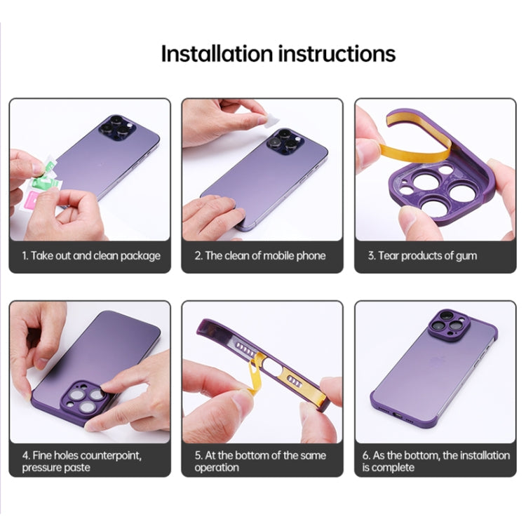 Four Corners + Camera TPU Phone Protective Frame, For iPhone 11, For iPhone 11 Pro