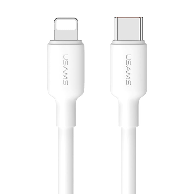 USAMS US-SJ610 U84 PD20W USB-C / Type-C to 8 Pin Charging Data Cable, PD20W 8 Pin 1m, PD20W 8 Pin 2m