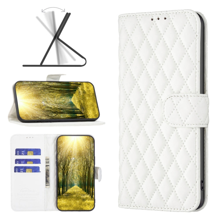Diamond Lattice Wallet Leather Flip Phone Case, For Xiaomi Poco F5 5G / Redmi Note 12 Turbo