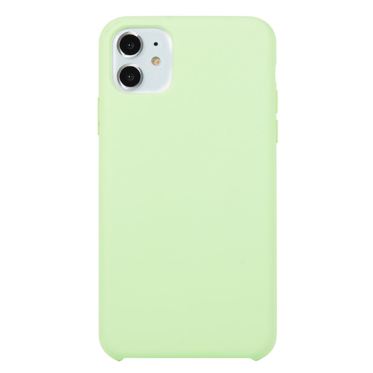 For iPhone 11 Solid Color Solid Silicone  Shockproof Case (Hibiscus Pink), For iPhone 11 Pro Max