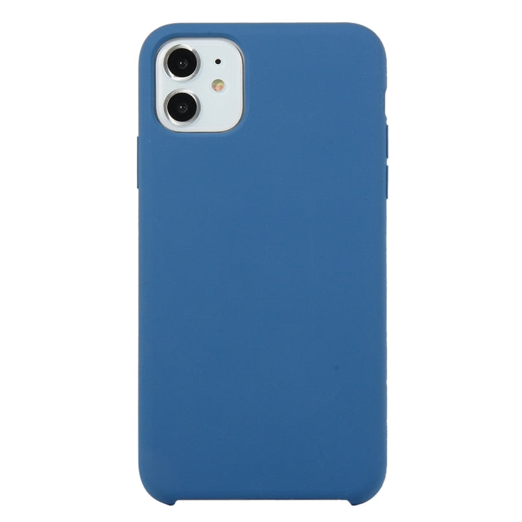 For iPhone 11 Solid Color Solid Silicone  Shockproof Case (Hibiscus Pink), For iPhone 11 Pro Max