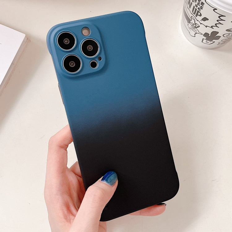 Frameless Skin Feel Gradient Phone Case, For iPhone 13 Pro Max, For iPhone 13 Pro, For iPhone 13, For iPhone 12 Pro Max