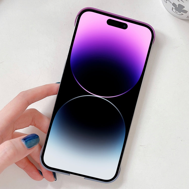 Frameless Skin Feel Gradient Phone Case, For iPhone 13 Pro Max, For iPhone 13 Pro, For iPhone 13, For iPhone 12 Pro Max
