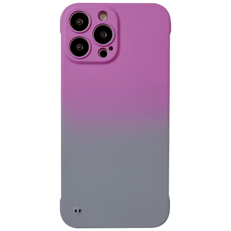 Frameless Skin Feel Gradient Phone Case, For iPhone 13 Pro Max, For iPhone 13 Pro, For iPhone 13, For iPhone 12 Pro Max