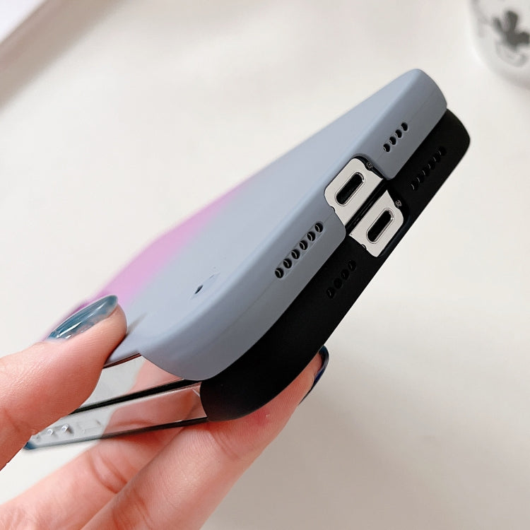 Frameless Skin Feel Gradient Phone Case, For iPhone 12 Pro, For iPhone 12, For iPhone 11 Pro Max, For iPhone 11