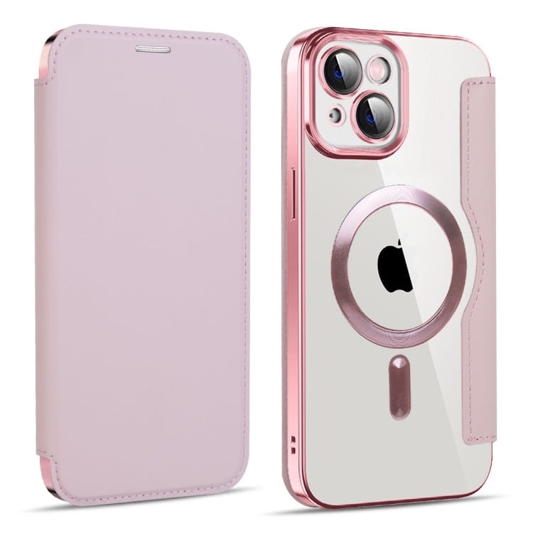 MagSafe Magnetic RFID Anti-theft Leather Phone Case, For iPhone 14 Plus, For iPhone 13 Pro Max, For iPhone 13 Pro