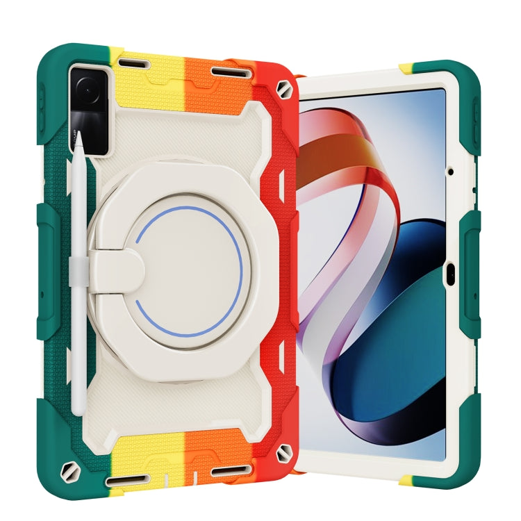 Armor Contrast Color Silicone + PC Tablet Case, For Xiaomi Redmi Pad