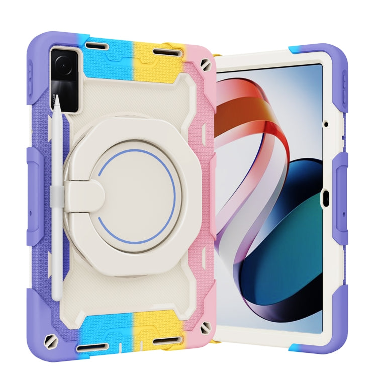 Armor Contrast Color Silicone + PC Tablet Case, For Xiaomi Redmi Pad