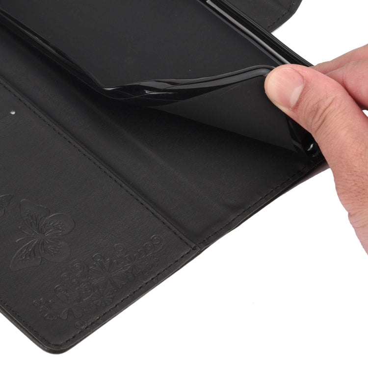 Butterfly Embossed Horizontal Flip Leather Phone Case, For Xiaomi Redmi Note 12 Pro+ 5G Global