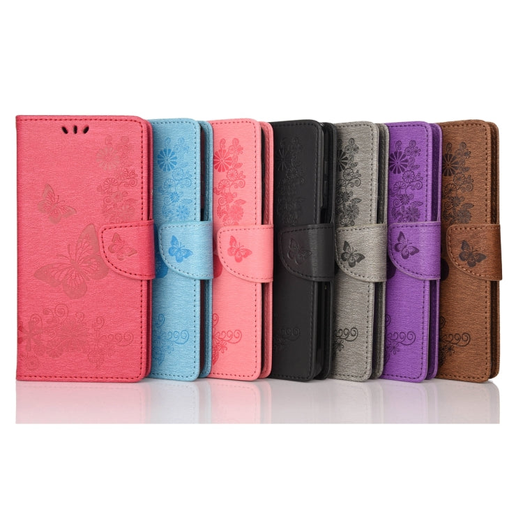 Butterfly Embossed Horizontal Flip Leather Phone Case, For Xiaomi Redmi Note 12 Pro+ 5G Global