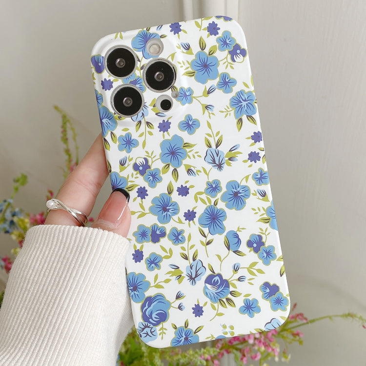 Water Sticker Flower Pattern PC Phone Case, For iPhone 13, For iPhone 13 mini