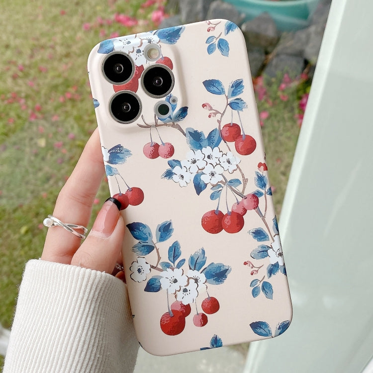 Water Sticker Flower Pattern PC Phone Case, For iPhone 12, For iPhone 12 mini