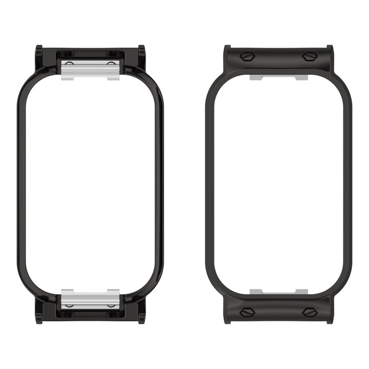 Metal Frame Watch Protective Case, For Redmi Band 2