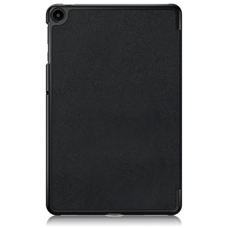 Custer Pure Color 3-Fold Holder Leather Tablet Case, For Huawei Matepad SE 10.4 2022, For Lenovo M8 4th GenTB-300FU