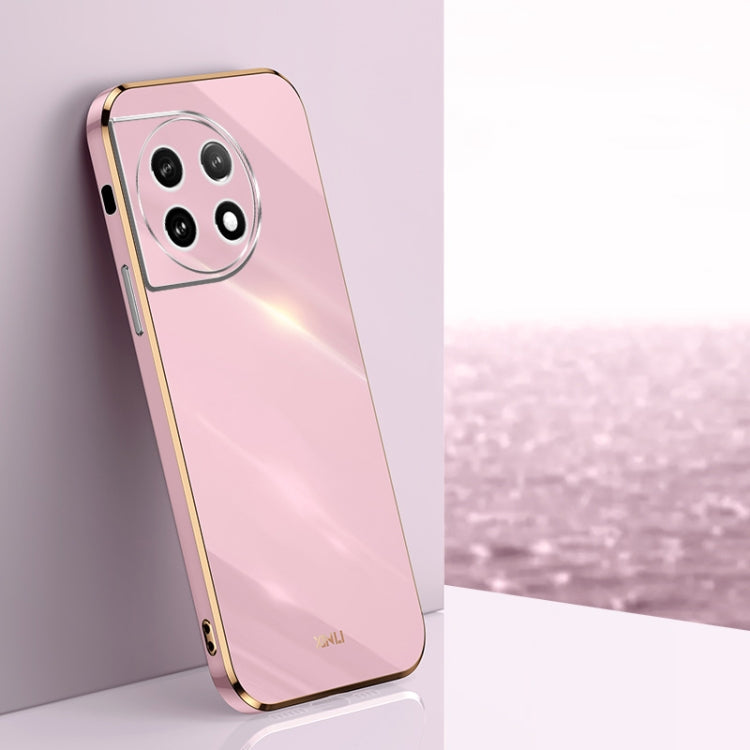 XINLI Straight Edge 6D Electroplate TPU Phone Case, For OPPO Reno8 T 5G, For vivo Y100, For Samsung Galaxy A24 4G
