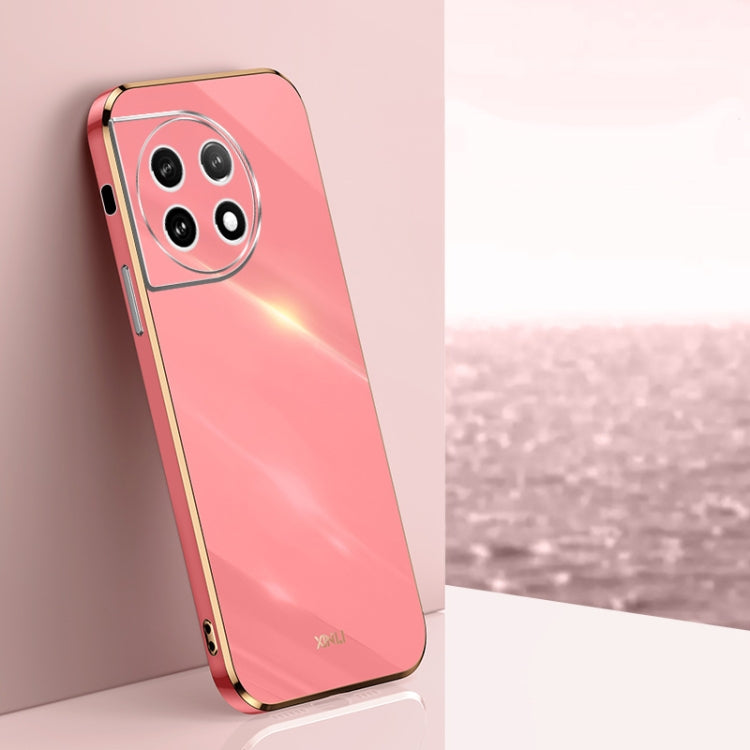 XINLI Straight Edge 6D Electroplate TPU Phone Case, For OPPO Reno8 T 5G, For vivo Y100, For Samsung Galaxy A24 4G