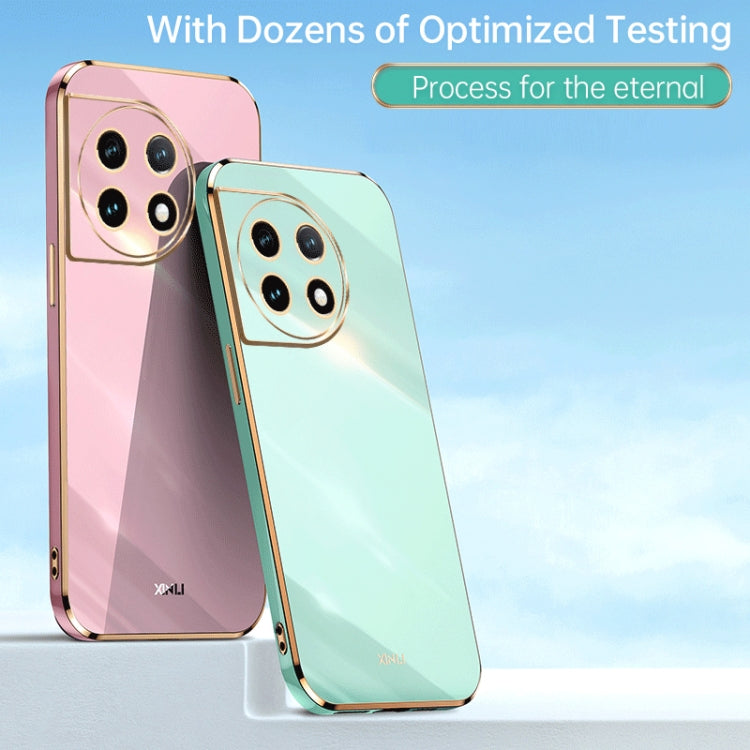 XINLI Straight Edge 6D Electroplate TPU Phone Case, For OPPO Reno8 T 5G, For vivo Y100, For Samsung Galaxy A24 4G