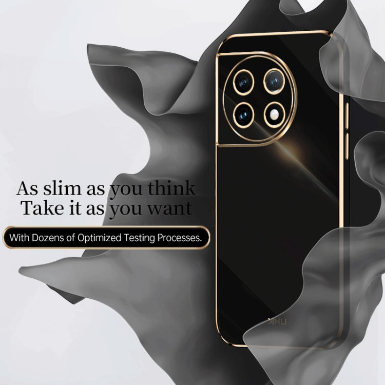 XINLI Straight Edge 6D Electroplate TPU Phone Case, For OPPO Reno8 T 5G, For vivo Y100, For Samsung Galaxy A24 4G
