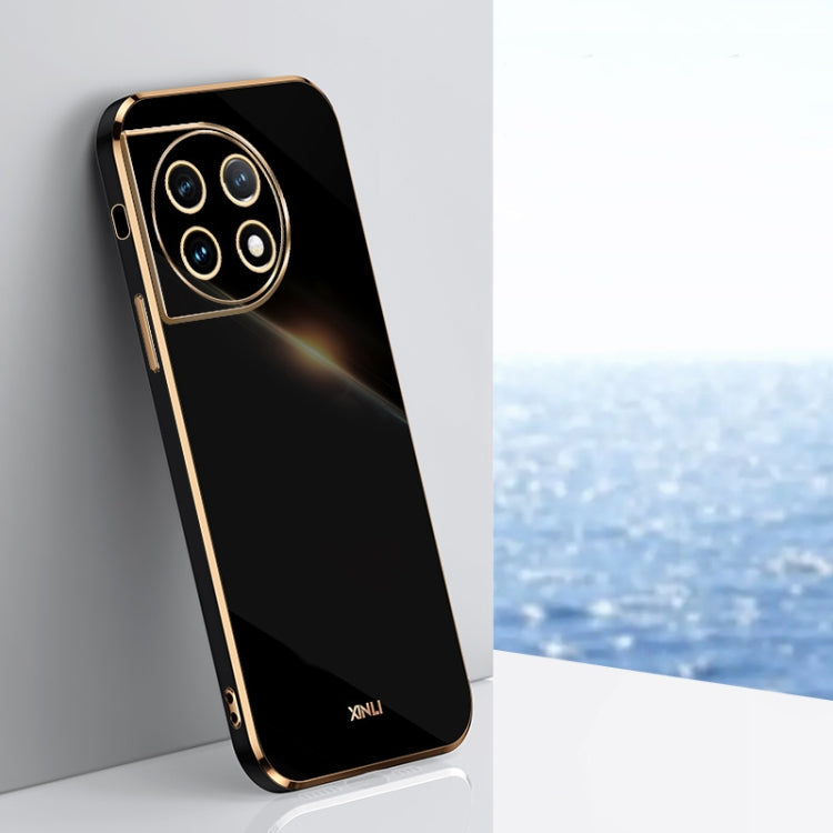 XINLI Straight Edge 6D Electroplate TPU Phone Case, For OPPO Reno8 T 5G, For vivo Y100, For Samsung Galaxy A24 4G