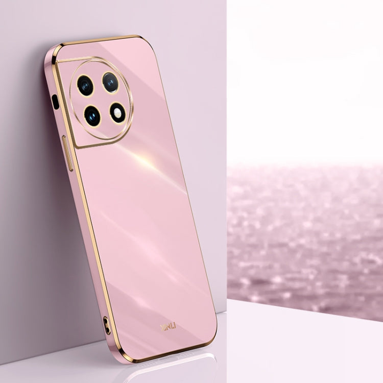 XINLI Straight Edge 6D Electroplate TPU Phone Case, For OPPO Reno8 T 5G, For vivo Y100, For Samsung Galaxy A24 4G