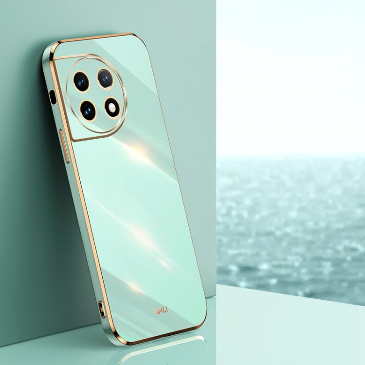 XINLI Straight Edge 6D Electroplate TPU Phone Case, For OPPO Reno8 T 5G, For vivo Y100, For Samsung Galaxy A24 4G