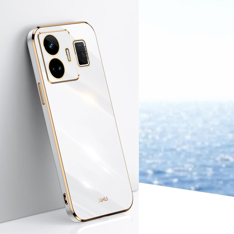 XINLI Straight Edge 6D Electroplate TPU Phone Case, For OPPO Reno8 T 5G, For vivo Y100, For Samsung Galaxy A24 4G