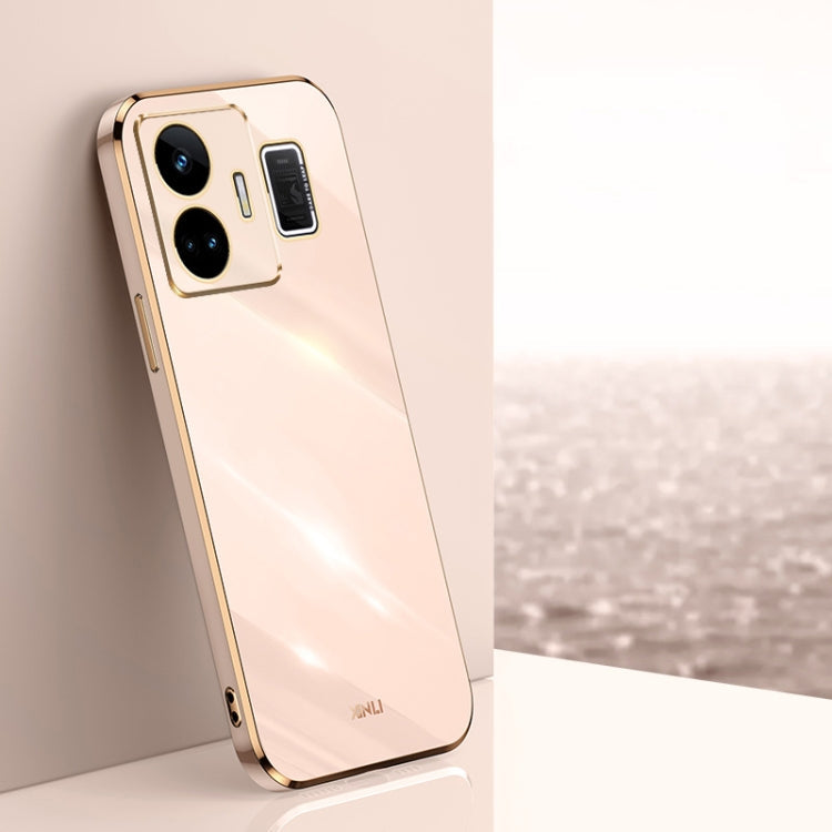 XINLI Straight Edge 6D Electroplate TPU Phone Case, For OPPO Reno8 T 5G, For vivo Y100, For Samsung Galaxy A24 4G