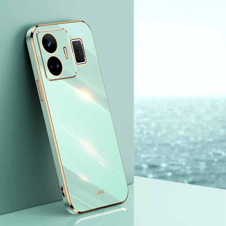 XINLI Straight Edge 6D Electroplate TPU Phone Case, For OPPO Reno8 T 5G, For vivo Y100, For Samsung Galaxy A24 4G