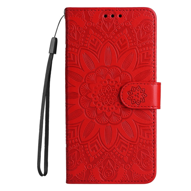 Embossed Sunflower Leather Phone Case, For Samsung Galaxy A24 4G, For Honor X7a, For Honor X8a, For Honor X9a/X40 5G/Magic5 Lite